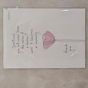 Papyrus Thank You Card
